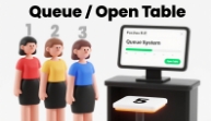 Queue / Open Table.